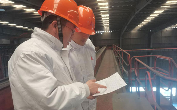 巨润建材采用双轨模式开展隐患自查自纠工作